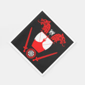 Serviette En Papier Viking danois (Coin)