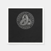 Serviette En Papier Viking Nordic Warrior Valhalla (Devant)