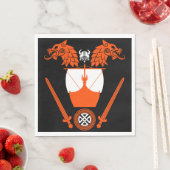 Serviette En Papier Viking Norsemen (En situation)