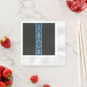 Serviette En Papier Viking pattern (En situation)