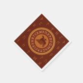 Serviette En Papier Viking Runes (Coin)