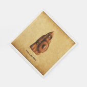Serviette En Papier Viking rustique (Coin)