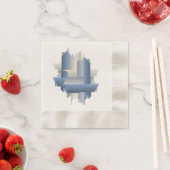 Serviette En Papier ville de briques de pierre (En situation)