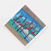 Serviette En Papier Ville de Tampa, Floride (Coin)