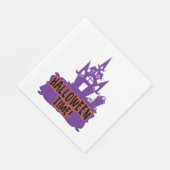 Serviette En Papier Ville d'Halloween (Coin)