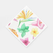 Serviette En Papier Ville tropicale (Coin)