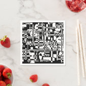 Serviette En Papier Villes éthiopiennes (En situation)