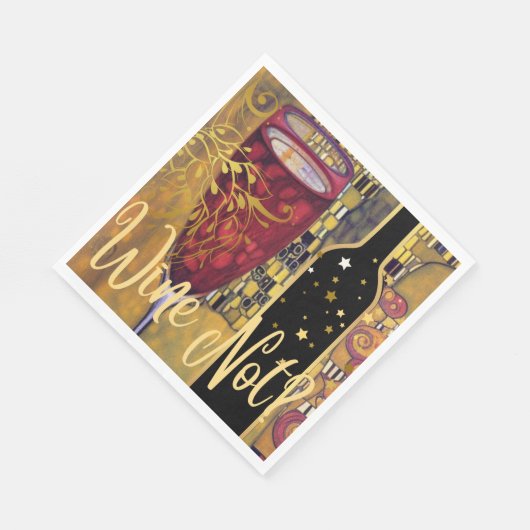 Serviette En Papier Vin (Coin)