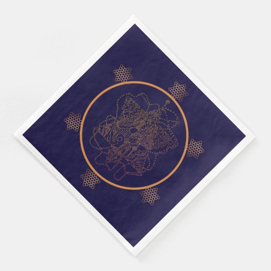 Serviette En Papier Vin Berry foncé Plaques en papier étoile juive (Coin)