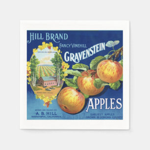 Serviette En Papier Vin de campagne