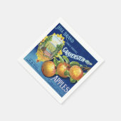 Serviette En Papier Vin de campagne (Coin)