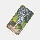Serviette En Papier vin rouge (Coin)