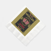 Serviette En Papier Vin rouge de Noël (Coin)