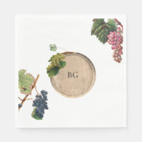 Vin rustique Barrel Vignoble Mariage