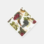 Serviette En Papier Vin sur vigne (Coin)