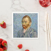 Serviette En Papier Vincent Van Gogh - Autoportrait (En situation)