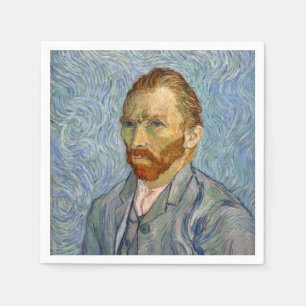 Serviette En Papier Vincent Van Gogh - Autoportrait