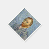 Serviette En Papier Vincent Van Gogh - Autoportrait (Coin)