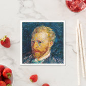 Serviette En Papier Vincent Van Gogh - Autoportrait (En situation)