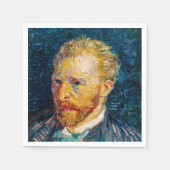 Serviette En Papier Vincent Van Gogh - Autoportrait (Devant)
