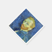 Serviette En Papier Vincent van Gogh - Autoportrait avec Palette (Coin)