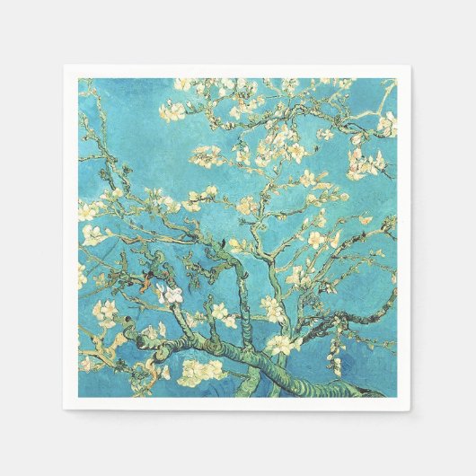 Serviette En Papier Vincent van Gogh Blossomong Aramande (Devant)