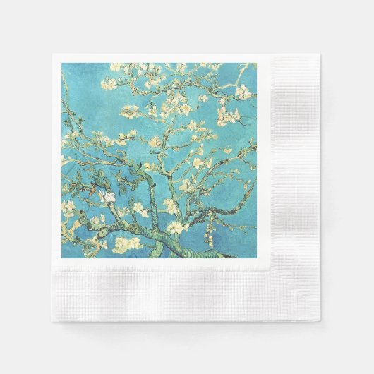 Serviette En Papier Vincent van Gogh Blossomong Aramande (Devant)