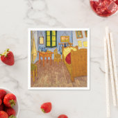 Serviette En Papier Vincent van Gogh - Chambre de Vincent à Arles (En situation)