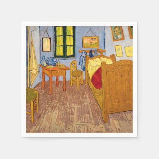 Serviette En Papier Vincent van Gogh - Chambre de Vincent à Arles (Devant)