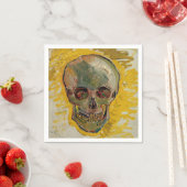 Serviette En Papier Vincent van Gogh - Crâne 1887 #2 (En situation)