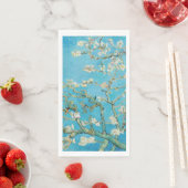 Serviette En Papier Vincent van Gogh - Fleur d'amandes (En situation)