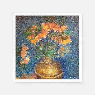 Serviette En Papier Vincent van Gogh - Fritillaires, couronne impérial