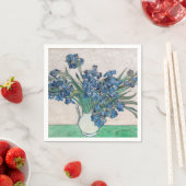 Serviette En Papier Vincent van Gogh - Iris (En situation)