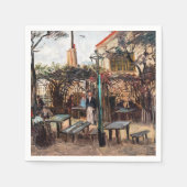 Serviette En Papier Vincent Van Gogh - La Guinguette sur Montmartre (Devant)