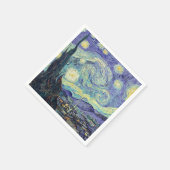 Serviette En Papier Vincent Van Gogh La Nuit étoilée (Coin)