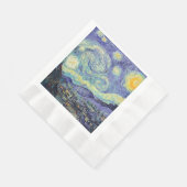 Serviette En Papier Vincent Van Gogh/ La Nuit étoilée (Coin)