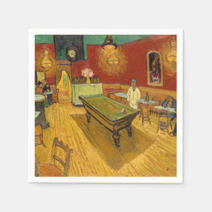 Serviette En Papier Vincent van Gogh - Le Café de nuit
