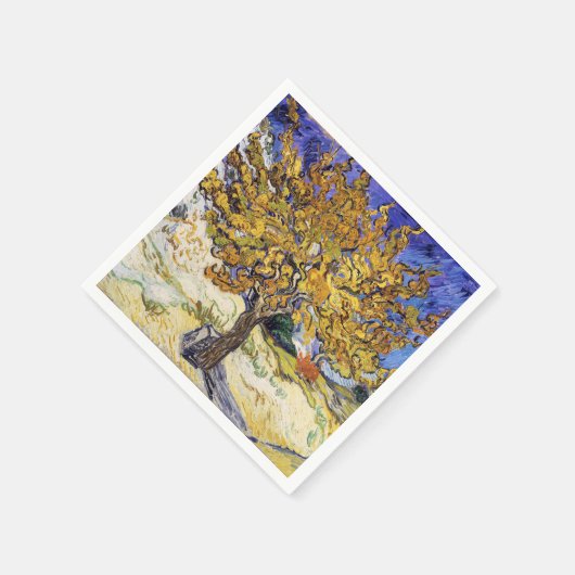 Serviette En Papier Vincent van Gogh - Le Mulberry Tree (Coin)