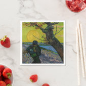Serviette En Papier Vincent van Gogh - Le Sower (En situation)