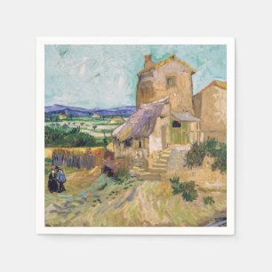 Serviette En Papier Vincent van Gogh - Le Vieux Moulin