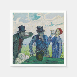 Serviette En Papier Vincent van Gogh - Les Buveurs, d'après Daumier