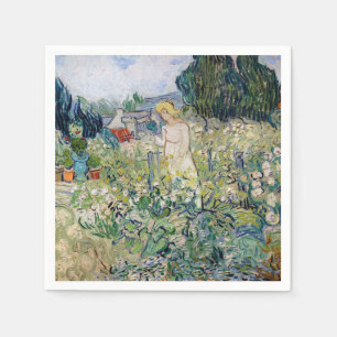 Serviette En Papier Vincent van Gogh - Mademoiselle Gachet dans son ja