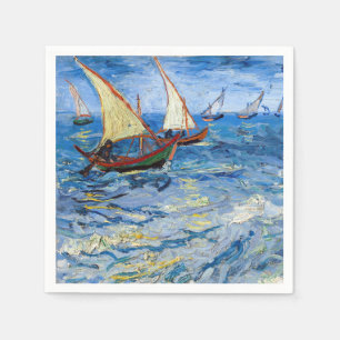 Serviette En Papier Vincent van Gogh - Marine près de Saintes-Maries