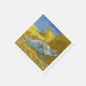 Serviette En Papier Vincent Van Gogh - Mion, Repos / Travail / Siesta (Coin)