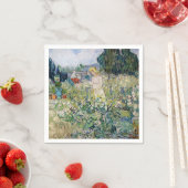 Serviette En Papier Vincent van Gogh - Miss Gachet dans son jardin (En situation)