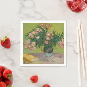 Serviette En Papier Vincent Van Gogh Oleander (En situation)