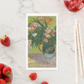 Serviette En Papier Vincent Van Gogh Oleander (En situation)