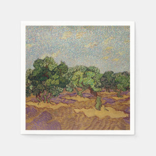 Serviette En Papier Vincent van Gogh - Oliviers