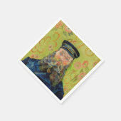 Serviette En Papier Vincent Van Gogh - Postman Joseph Roulin (Coin)