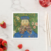 Serviette En Papier Vincent Van Gogh - Postman Joseph Roulin (En situation)